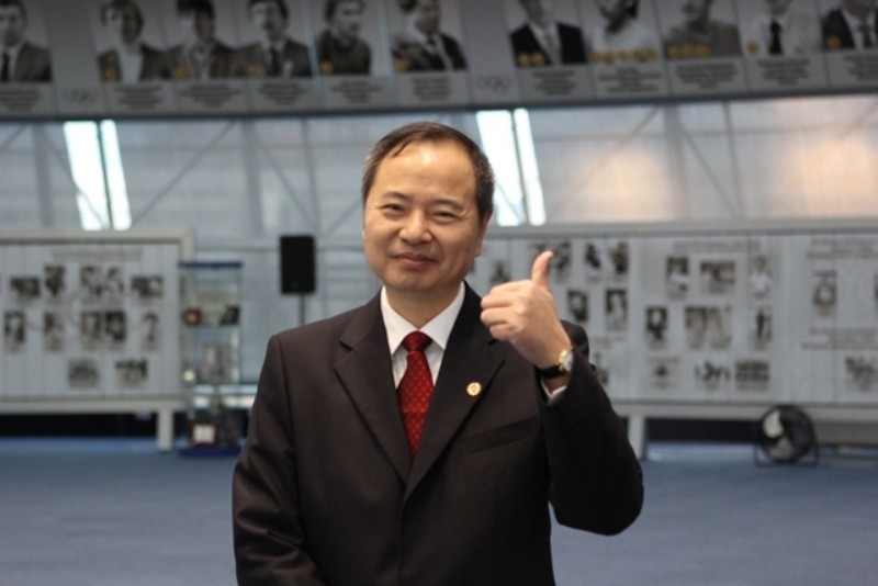 President of Chengdu Sport University Liu Qing
